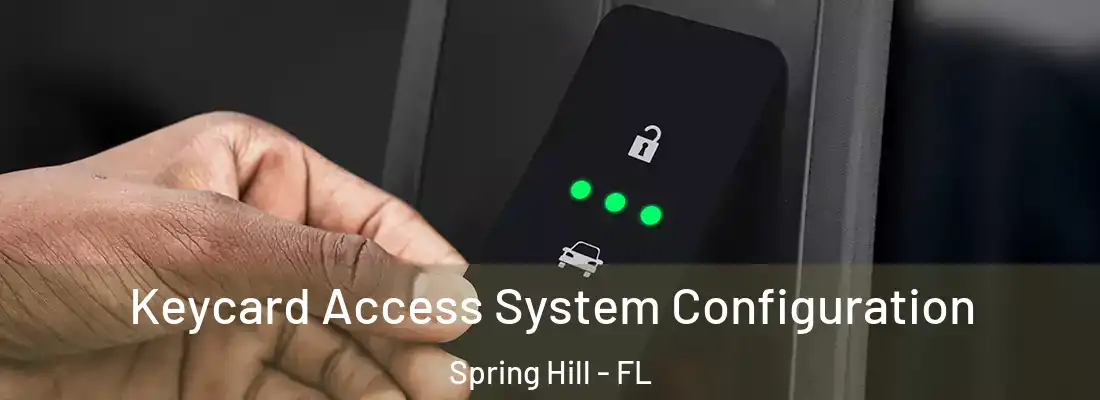 Keycard Access System Configuration Spring Hill - FL