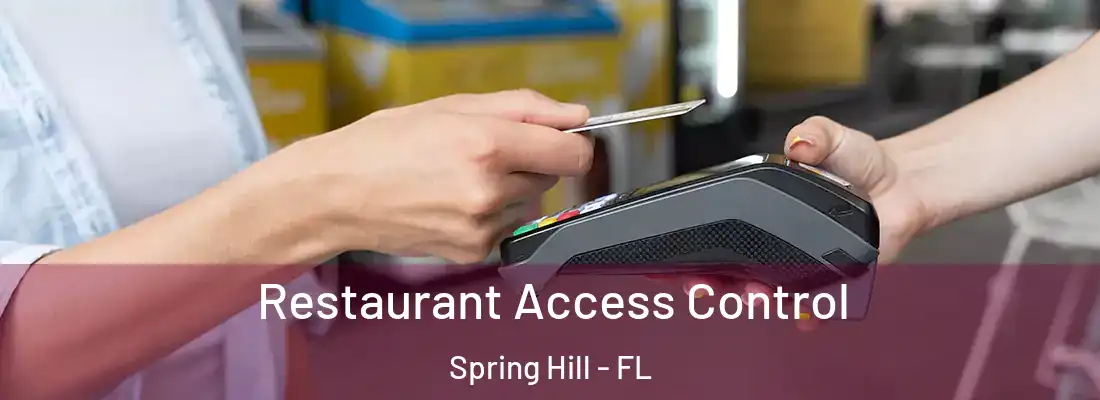  Restaurant Access Control Spring Hill - FL