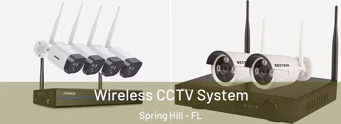 Wireless CCTV System Spring Hill - FL